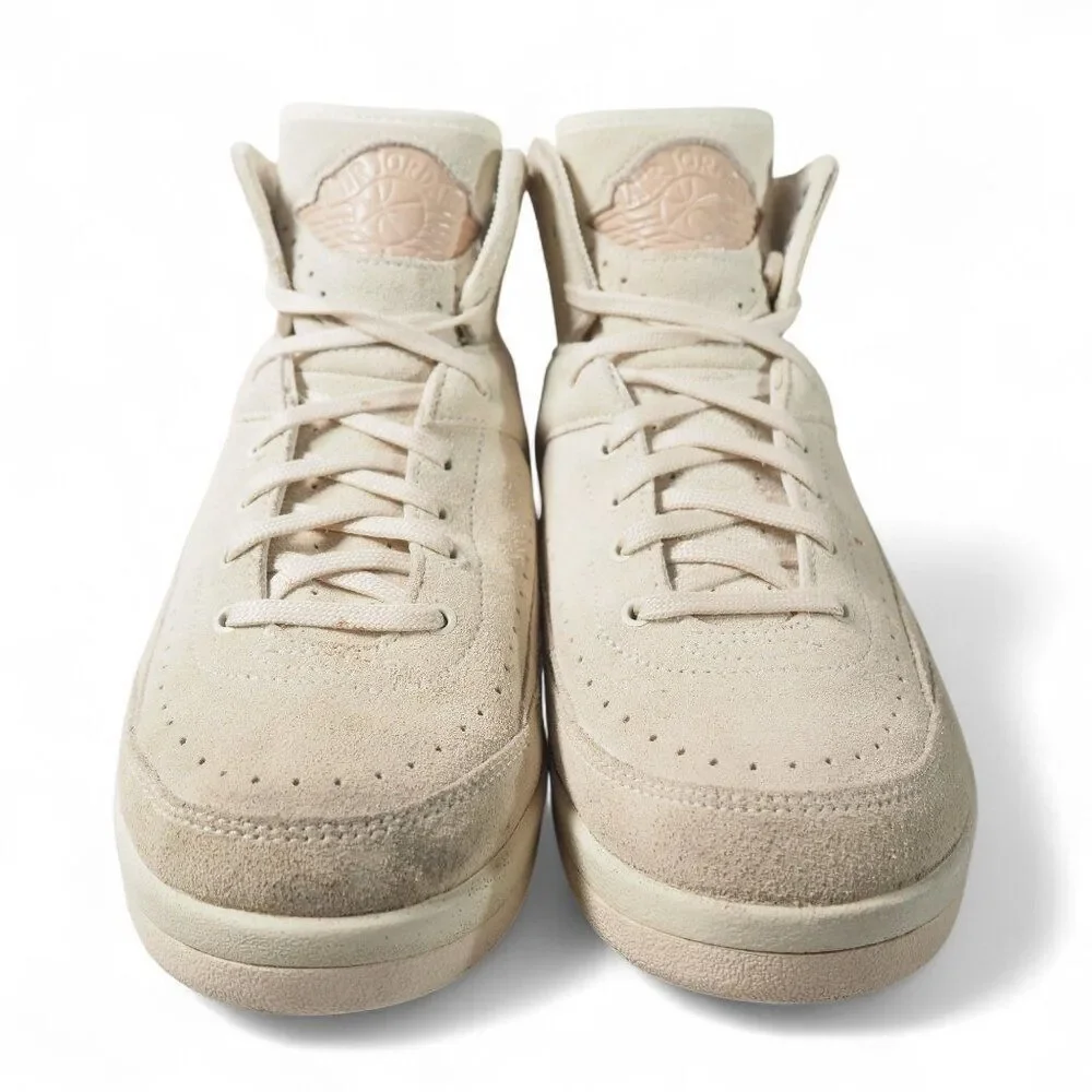Air Jordan 2 Retro Deconstructed 'Sail' 897521-100 Men's‎ 8 Lifestyle Sneakers